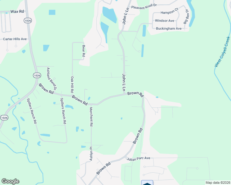 map of restaurants, bars, coffee shops, grocery stores, and more near 11015 Brown Road in Denham Springs