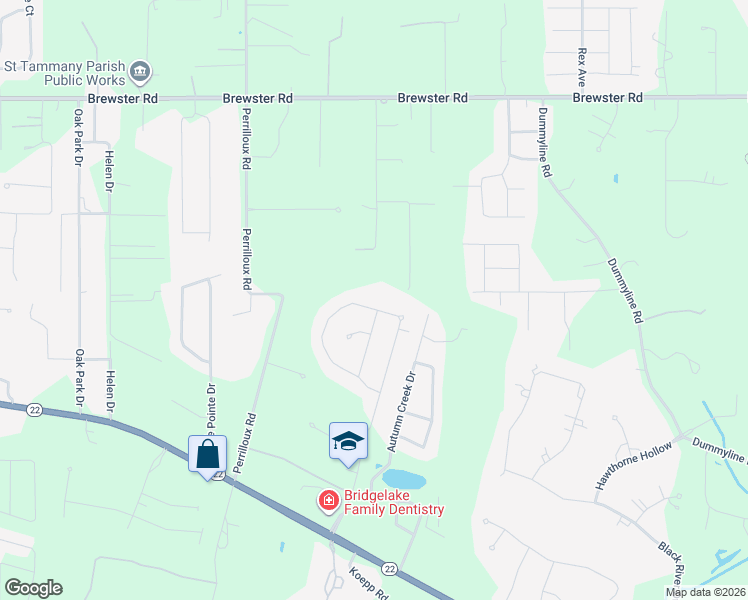 map of restaurants, bars, coffee shops, grocery stores, and more near 620 Pine Grove Loop in Madisonville