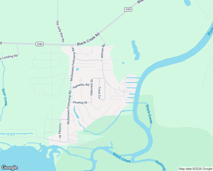 map of restaurants, bars, coffee shops, grocery stores, and more near 400 Trout Circle in Freeport