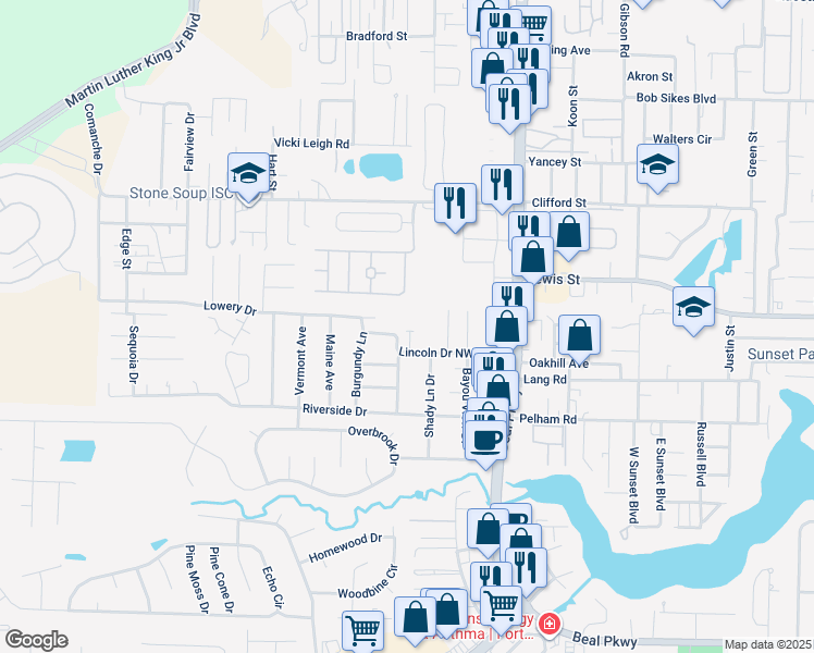map of restaurants, bars, coffee shops, grocery stores, and more near 810 Hayley Marie Court in Fort Walton Beach