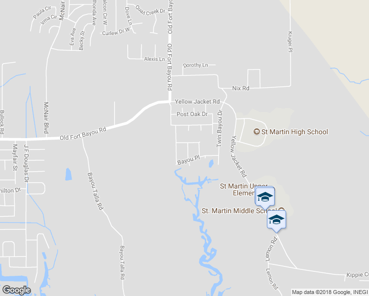 map of restaurants, bars, coffee shops, grocery stores, and more near 6613 Mossline Drive in Ocean Springs