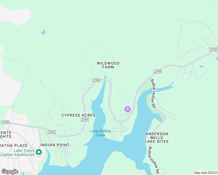 map of restaurants, bars, coffee shops, grocery stores, and more near 14147 Farm to Market Road 2769 in Leander