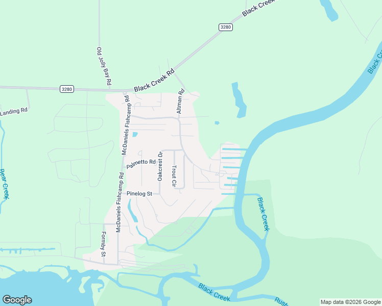 map of restaurants, bars, coffee shops, grocery stores, and more near 400 Trout Circle in Freeport