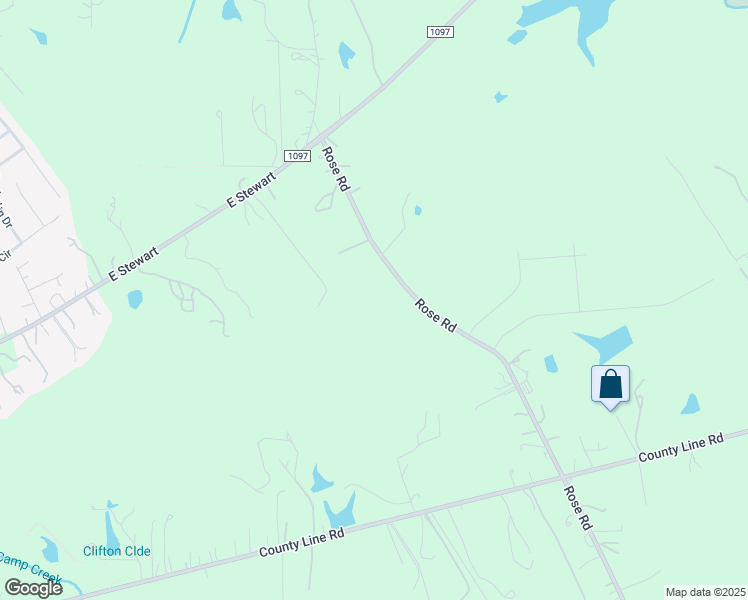 map of restaurants, bars, coffee shops, grocery stores, and more near 13855 Rose Road in Willis