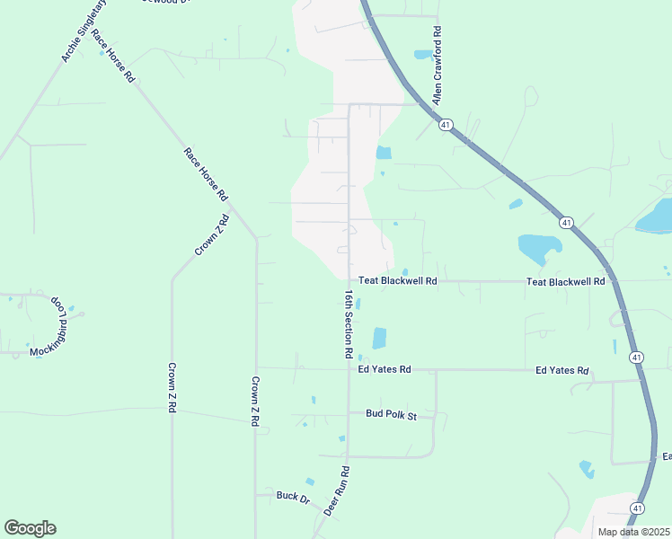 map of restaurants, bars, coffee shops, grocery stores, and more near 69261 16th Section Road in Pearl River