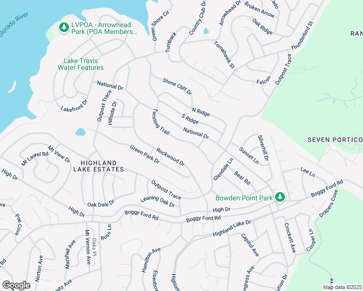 map of restaurants, bars, coffee shops, grocery stores, and more near 20810 Twisting Trail in Leander