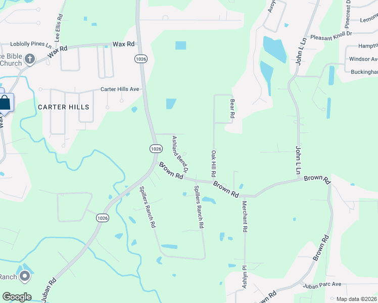 map of restaurants, bars, coffee shops, grocery stores, and more near 10562 Ashland Circle in Denham Springs