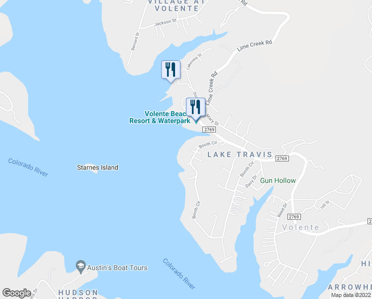 map of restaurants, bars, coffee shops, grocery stores, and more near 15939 Booth Circle in Leander