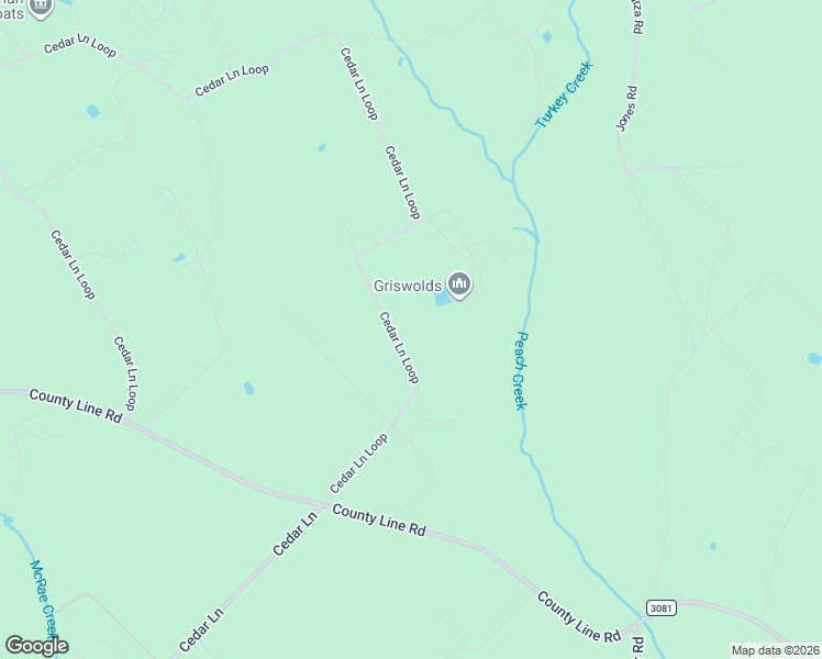 map of restaurants, bars, coffee shops, grocery stores, and more near 16196 Cedar Lane Loop in Willis