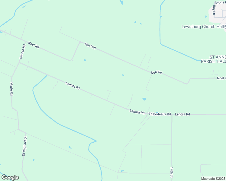 map of restaurants, bars, coffee shops, grocery stores, and more near 623 Lenora Road in Church Point