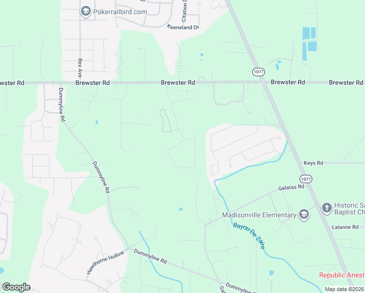 map of restaurants, bars, coffee shops, grocery stores, and more near 202 LeCirque in Madisonville
