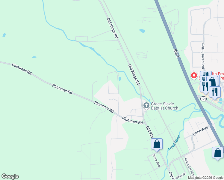 map of restaurants, bars, coffee shops, grocery stores, and more near 11419 Holton Lane in Jacksonville