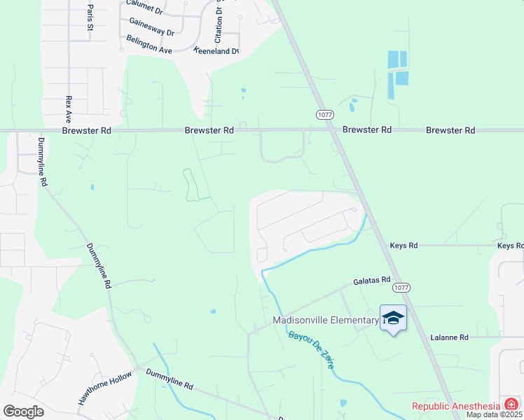 map of restaurants, bars, coffee shops, grocery stores, and more near 3010 Willow Lane in Madisonville