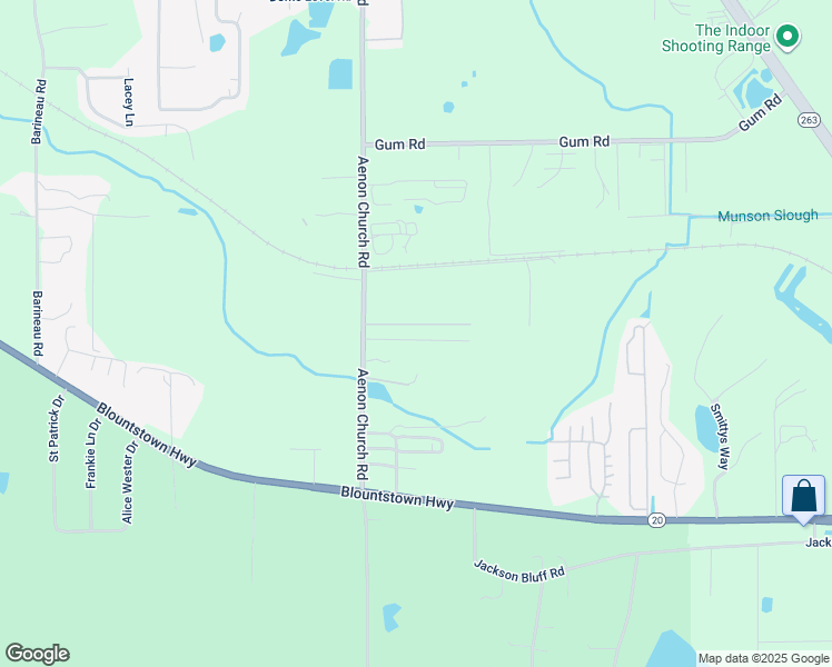 map of restaurants, bars, coffee shops, grocery stores, and more near 5724 Deese Lane in Tallahassee