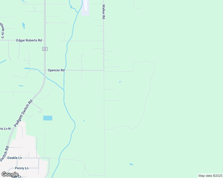 map of restaurants, bars, coffee shops, grocery stores, and more near 12035 Walker Road in Mobile