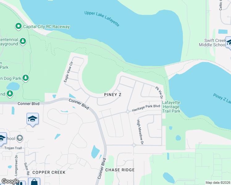 map of restaurants, bars, coffee shops, grocery stores, and more near in Tallahassee