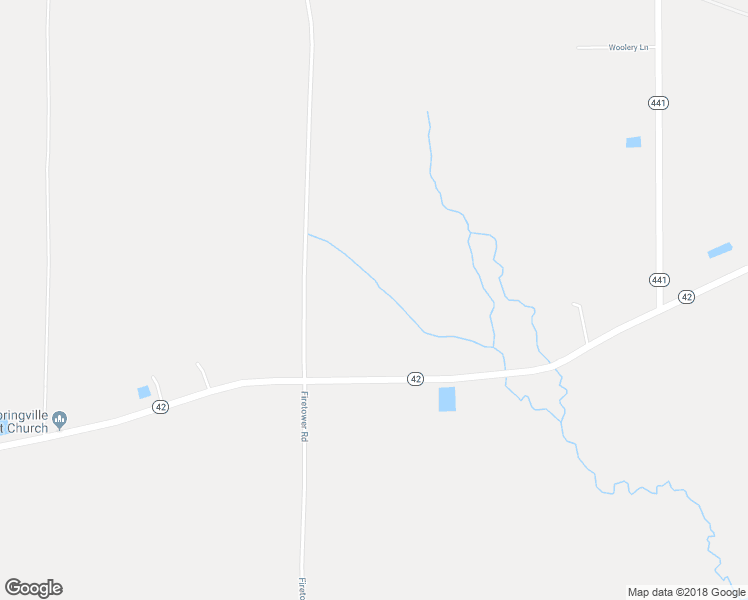 map of restaurants, bars, coffee shops, grocery stores, and more near 27191 Louisiana 42 in Springfield