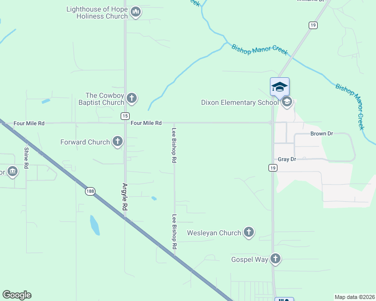 map of restaurants, bars, coffee shops, grocery stores, and more near 12035 Lee Bishop Road in Irvington