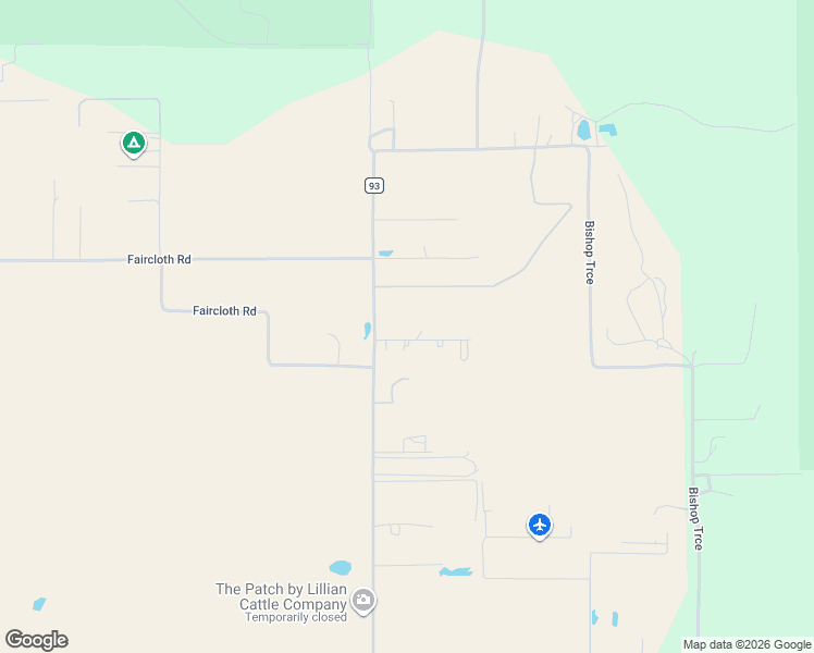 map of restaurants, bars, coffee shops, grocery stores, and more near 33071 Gilley Road in Lillian