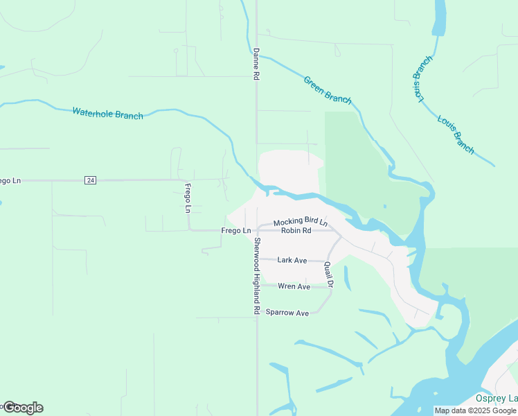 map of restaurants, bars, coffee shops, grocery stores, and more near 11015 Mocking Bird Lane in Fairhope