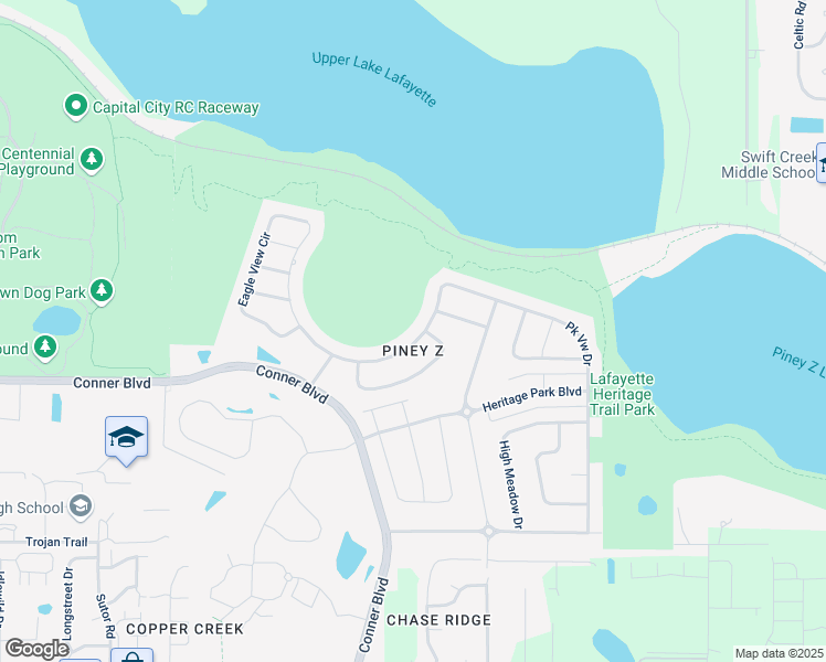 map of restaurants, bars, coffee shops, grocery stores, and more near in Tallahassee