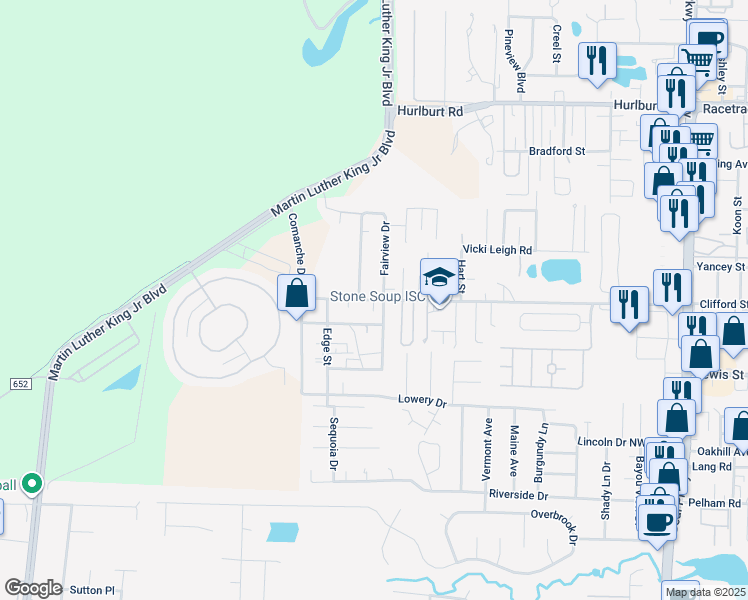 map of restaurants, bars, coffee shops, grocery stores, and more near 897 Silverwood in Fort Walton Beach