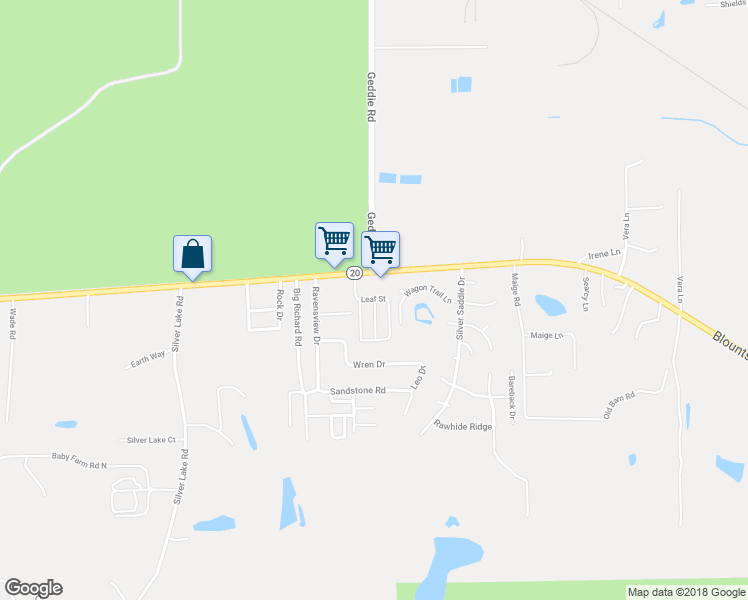 map of restaurants, bars, coffee shops, grocery stores, and more near 1852 Banberry Way in Tallahassee