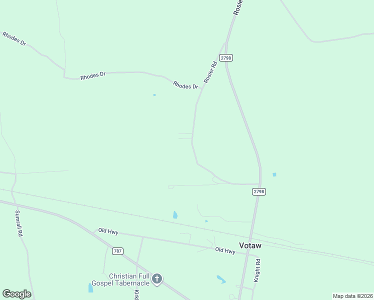 map of restaurants, bars, coffee shops, grocery stores, and more near 5466 Rosier Road in Votaw