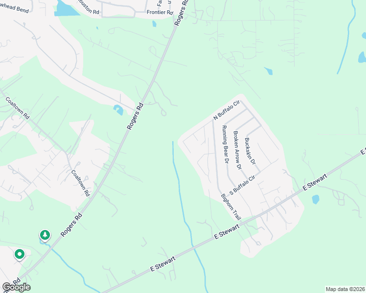 map of restaurants, bars, coffee shops, grocery stores, and more near 8971 West Buffalo Circle in Willis