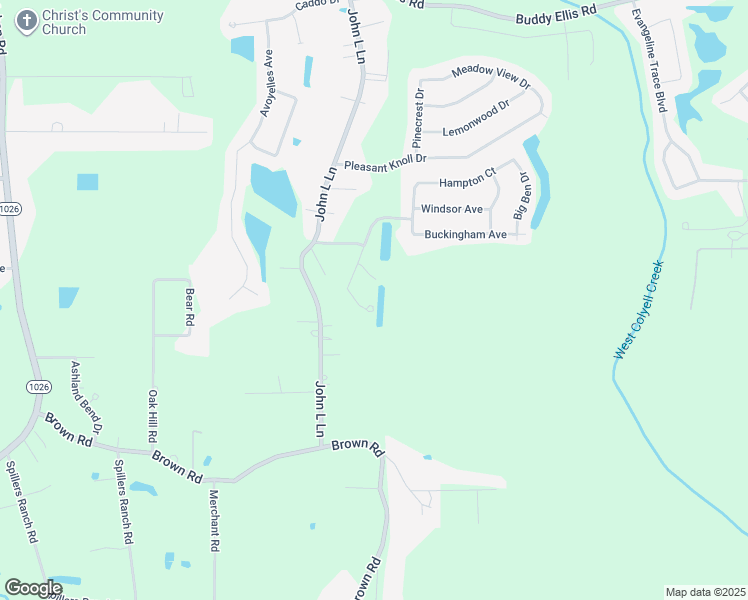 map of restaurants, bars, coffee shops, grocery stores, and more near 25876 Stone Henge Circle in Denham Springs