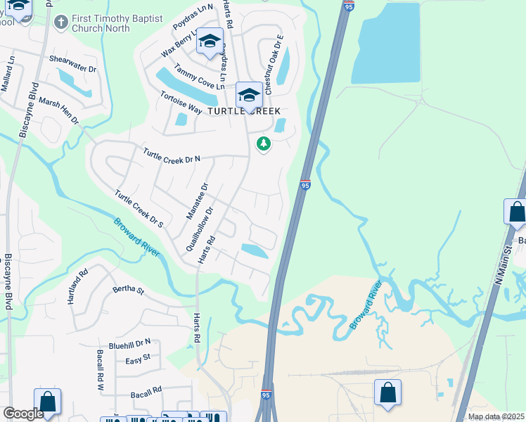 11524 Citrus Cove Court Jacksonville - Lng= 81.656282