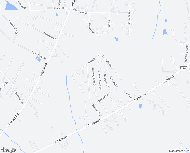 map of restaurants, bars, coffee shops, grocery stores, and more near 14112 Running Bear Drive in Willis