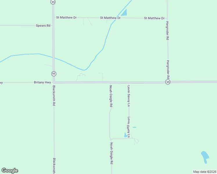 map of restaurants, bars, coffee shops, grocery stores, and more near 2172 Britany Highway in Church Point