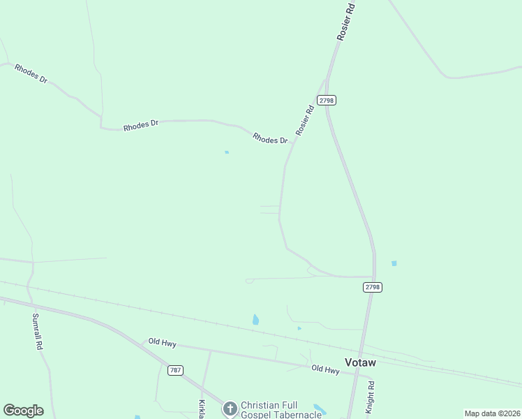 map of restaurants, bars, coffee shops, grocery stores, and more near 5396 Rosier Road in Votaw