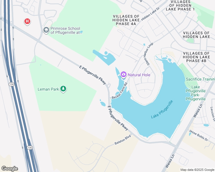 map of restaurants, bars, coffee shops, grocery stores, and more near 3508 East Pflugerville Parkway in Pflugerville