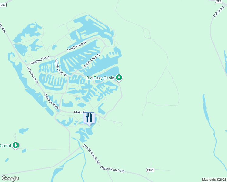 map of restaurants, bars, coffee shops, grocery stores, and more near 91 Bluejay Way in Cleveland