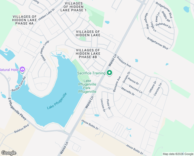 map of restaurants, bars, coffee shops, grocery stores, and more near 18000 Masi Loop in Pflugerville