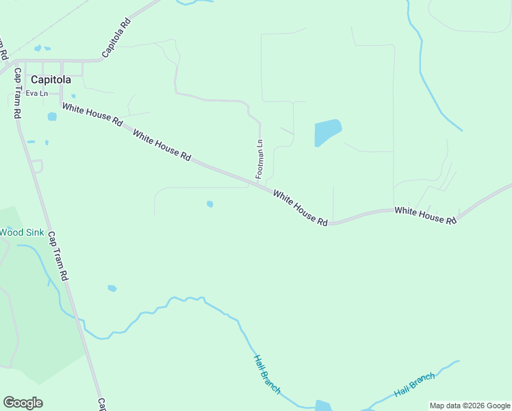 map of restaurants, bars, coffee shops, grocery stores, and more near 11999 Whitehouse Road in Tallahassee