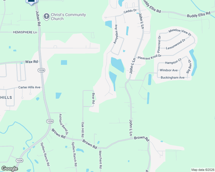map of restaurants, bars, coffee shops, grocery stores, and more near 26207 Avoyelles Avenue in Denham Springs