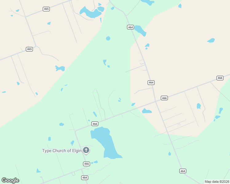 map of restaurants, bars, coffee shops, grocery stores, and more near 1875 County Road 466 in Elgin