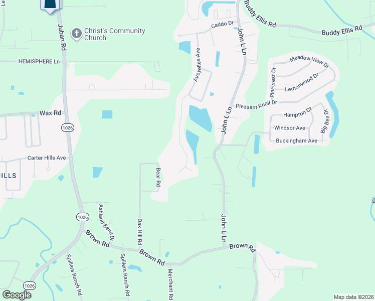 map of restaurants, bars, coffee shops, grocery stores, and more near 26207 Avoyelles Avenue in Denham Springs