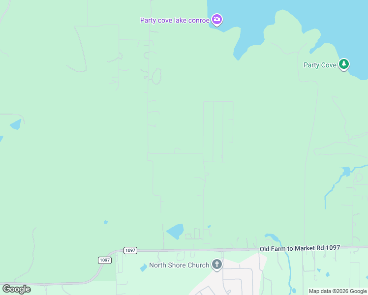 map of restaurants, bars, coffee shops, grocery stores, and more near 18345 Walding Road in Montgomery