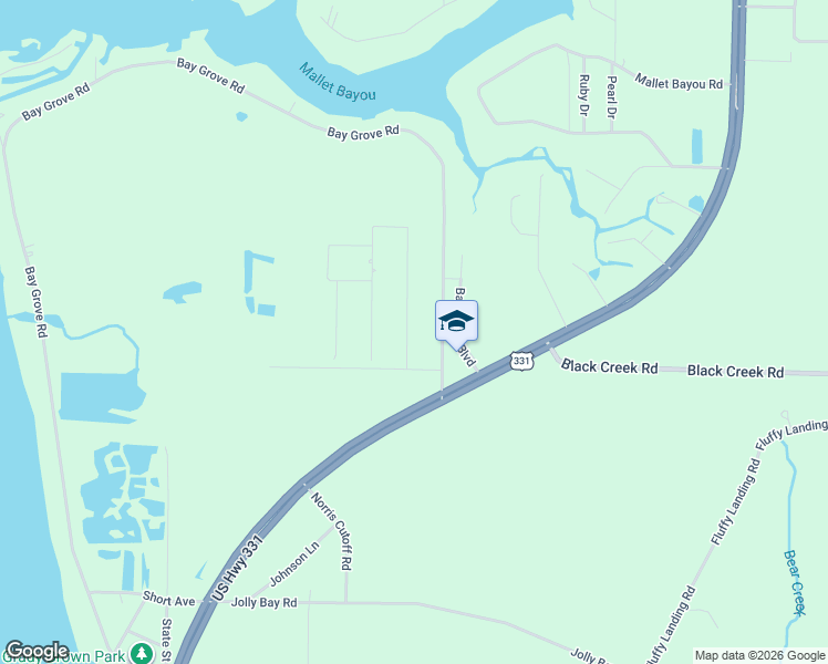 map of restaurants, bars, coffee shops, grocery stores, and more near 44 Tropical Way in Freeport