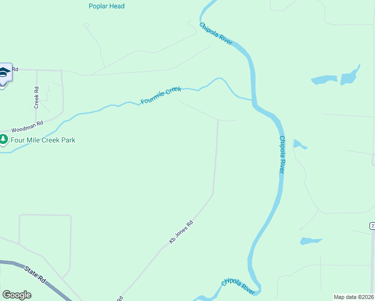 map of restaurants, bars, coffee shops, grocery stores, and more near K Northwest John F Bailey Road in Blountstown