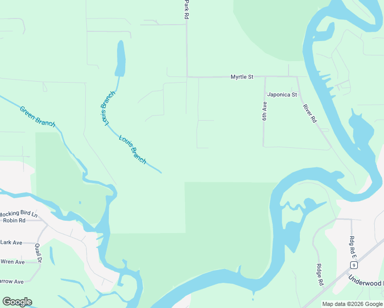 map of restaurants, bars, coffee shops, grocery stores, and more near 12110 Bay Street in Fairhope