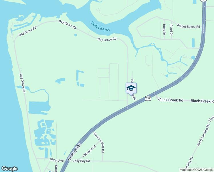 map of restaurants, bars, coffee shops, grocery stores, and more near 588 Tropical Way in Freeport