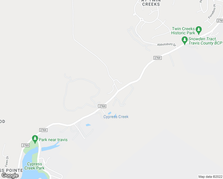 map of restaurants, bars, coffee shops, grocery stores, and more near 13430 Farm to Market Road 2769 in Austin