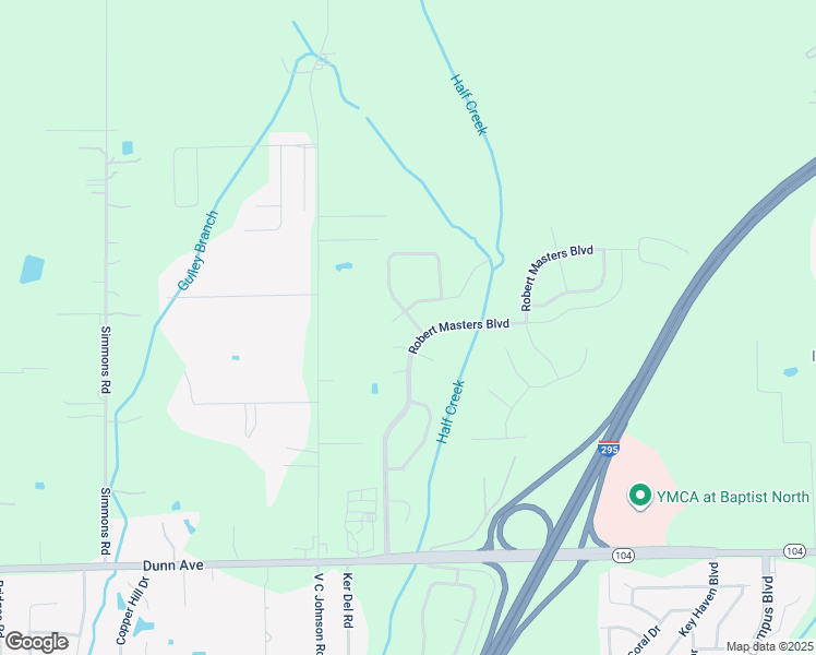 map of restaurants, bars, coffee shops, grocery stores, and more near 5193 Armsgate Court in Jacksonville