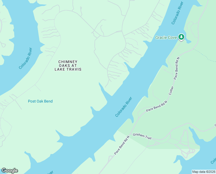 map of restaurants, bars, coffee shops, grocery stores, and more near 3116 Brasada Lane in Marble Falls