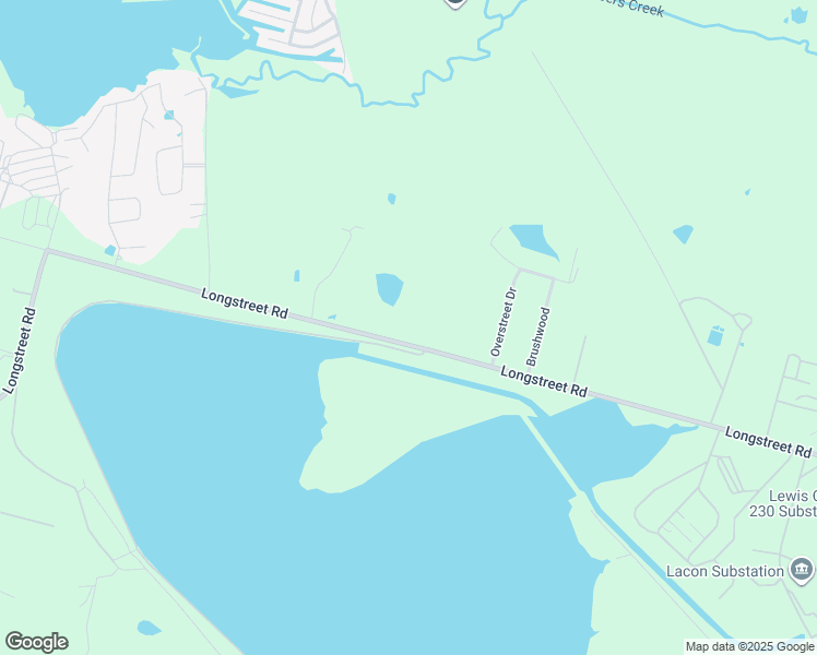 map of restaurants, bars, coffee shops, grocery stores, and more near 11250 Longstreet Road in Willis